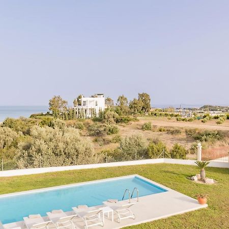 Villa Santa Maria With Private Pool And Sea View Afantou Exterior photo